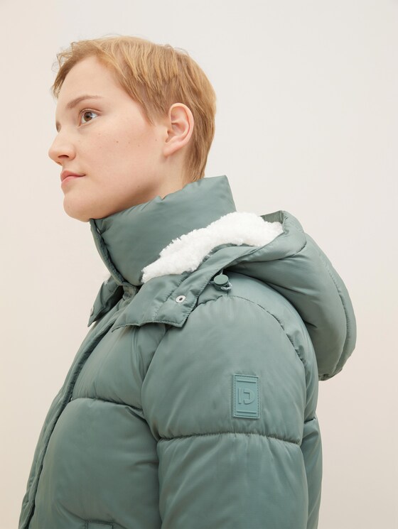 Puffer-Jacke mit abnehmbarer Kapuze - REPREVE(R) Our Ocean(R)