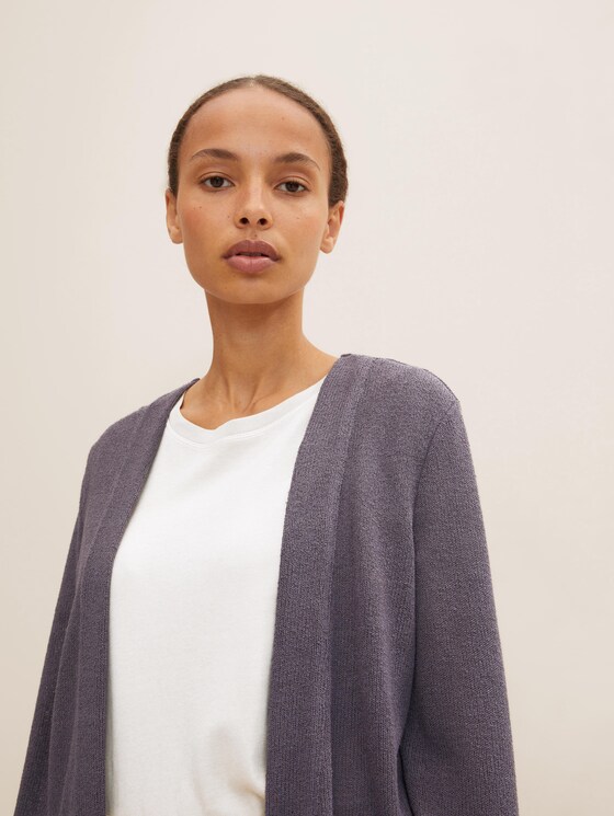 Basic Cardigan mit 3/4 Arm