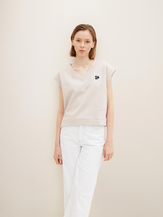 Sweatpullunder mit V-Ausschnitt - DENIM x MBRC