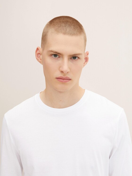 Basic Shirt met lange mouwen