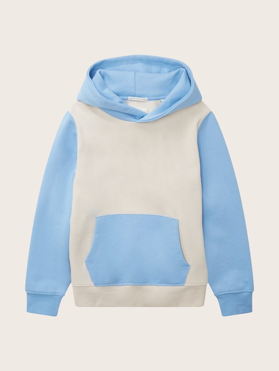 hoodie with colour blocking