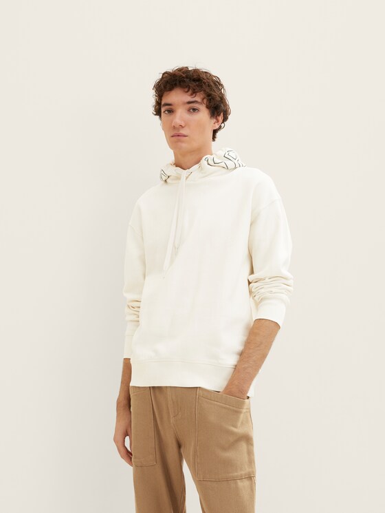 Hoodie with a print