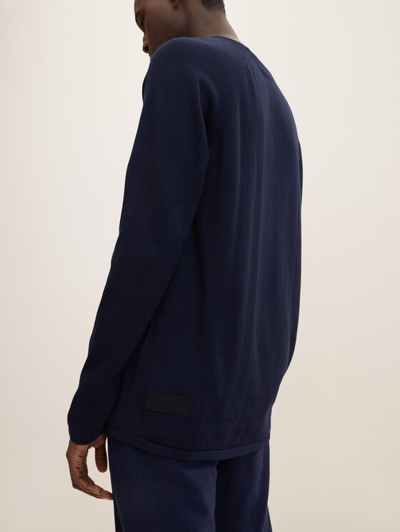 Basic Strickpullover