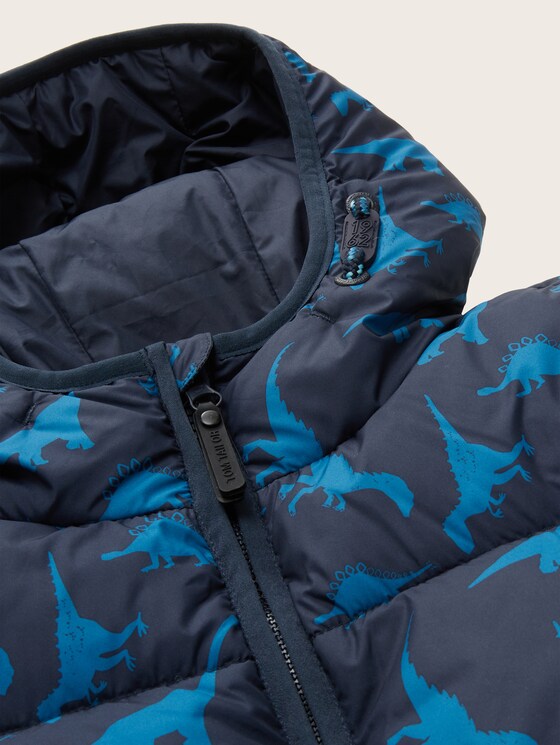 Puffer-Jacke mit Kapuze - REPREVE(R) Our Ocean(R)