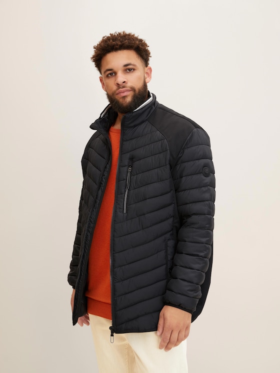 Plus - hybrid jacket with quilting