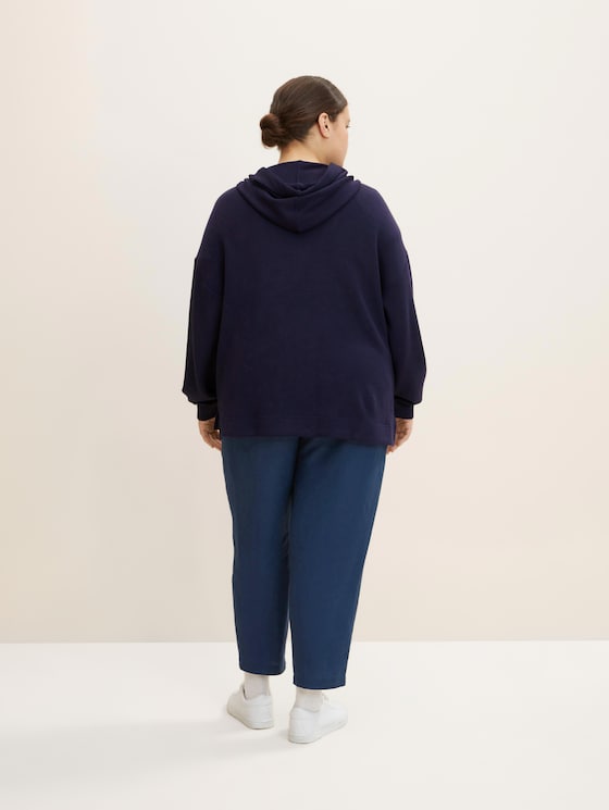 Plus Size - Basic Sweatjacke von Women Plus Size, navy midnight blue