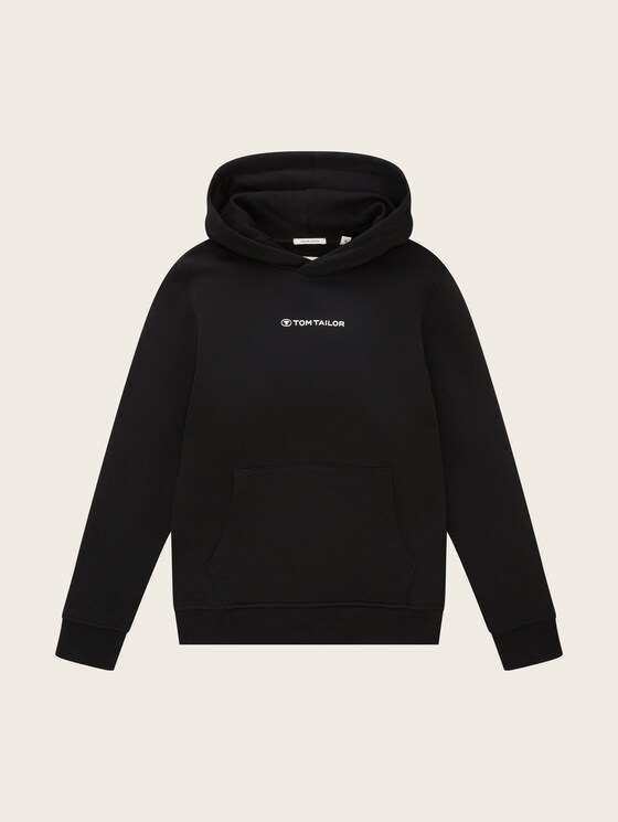 Hoodie with a logo print 
