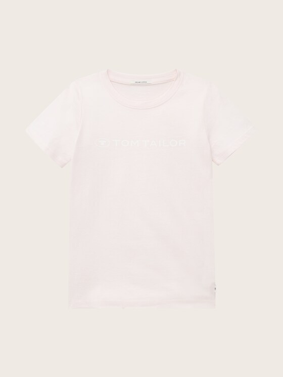 T-Shirt mit Logo Print