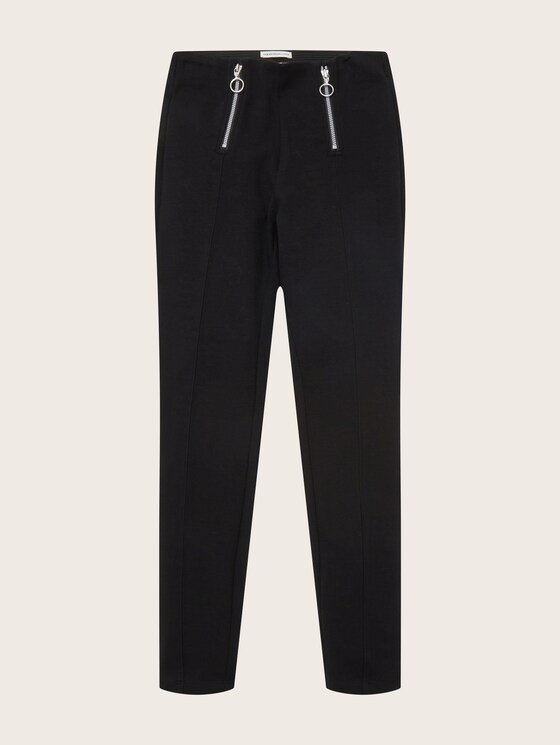 Leggings with zippers 