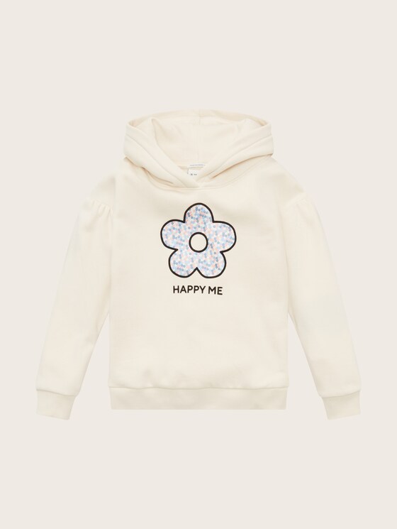 Hoodie met print