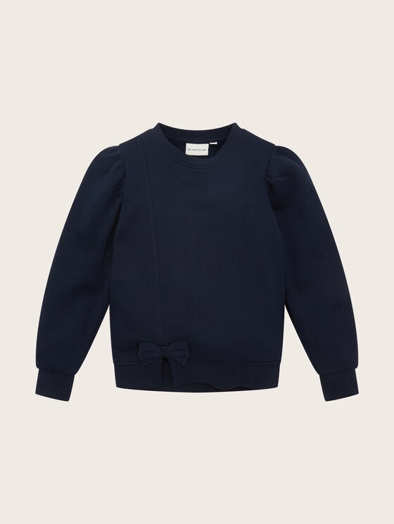 Sweatshirt met strik