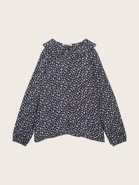 Blouse met bloemenpatroon