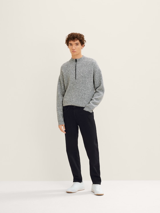 Loose Fit Jeans - EcoBlack