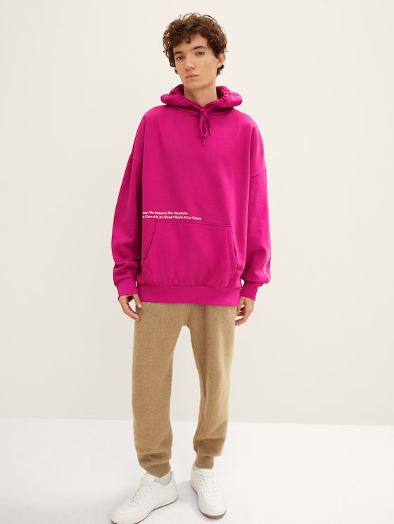 Oversized Hoodie mit Print