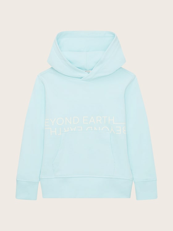 Hoodie with a letter print 