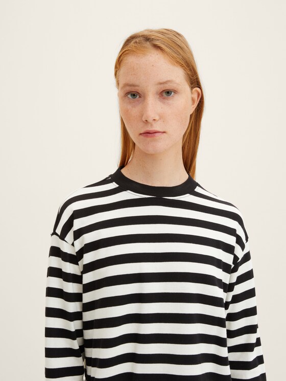 Striped long-sleeved shirt by Tom Tailor