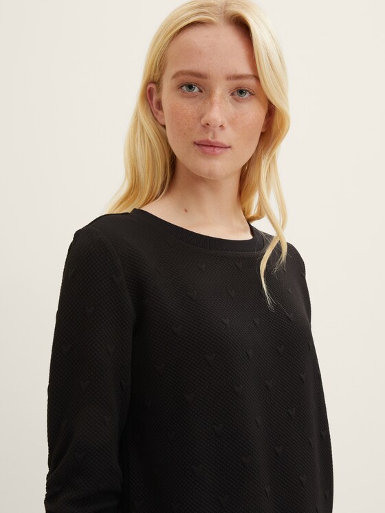 Sweatshirt aus Jacquard