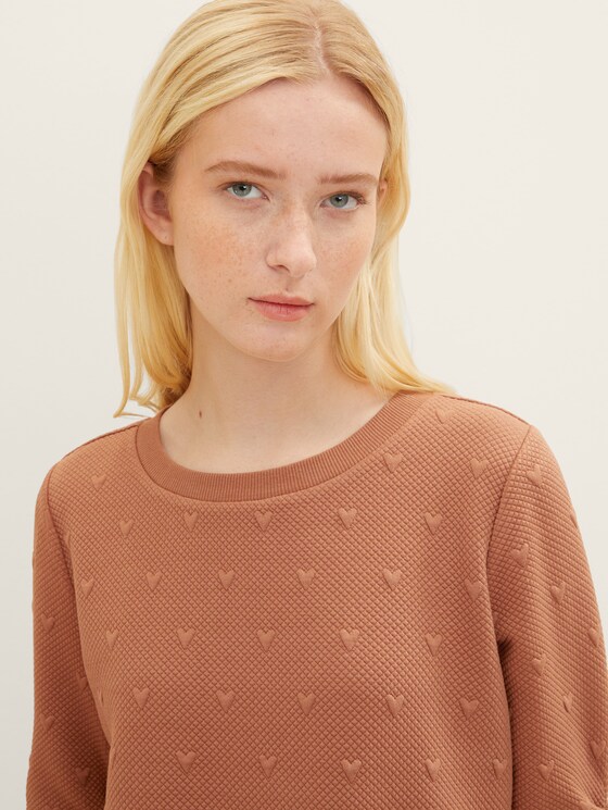 Sweatshirt aus Jacquard