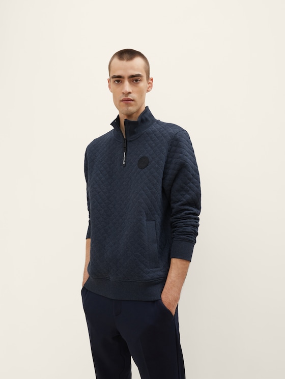 Troyer quilted sweater 