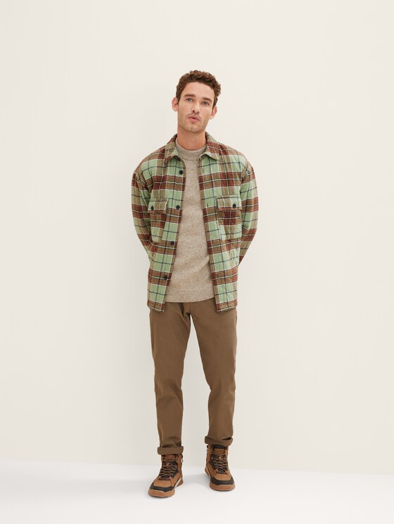 Travis Slim Hose mit Struktur