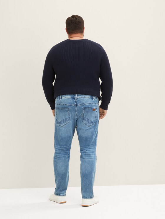 Plus - Slim Fit Jeans mit Gürtelschlaufen
