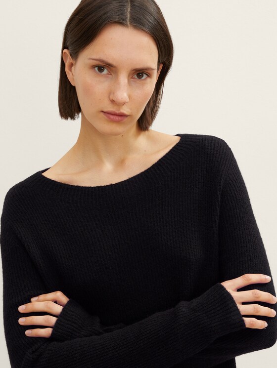 Strickkleid aus Ripp