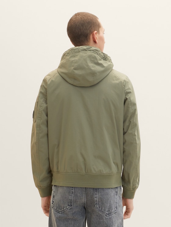 detachable hood Bomber Tailor by a with jacket Tom