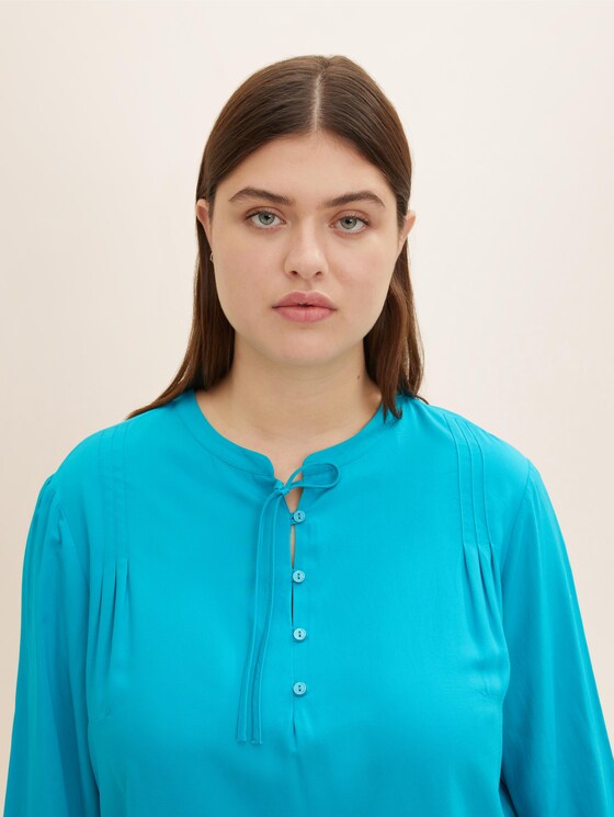Plus - Bluse mit Schleifendetail