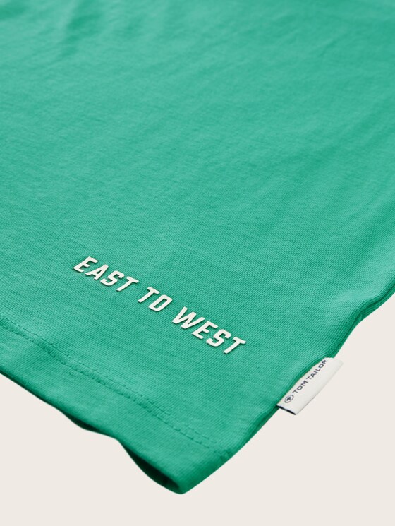 T-Shirt mit Textprint