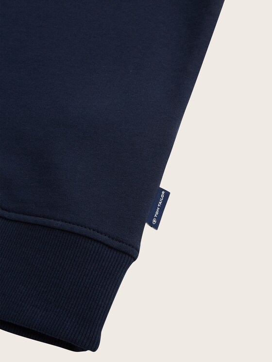 Sweatshirt mit Textprint