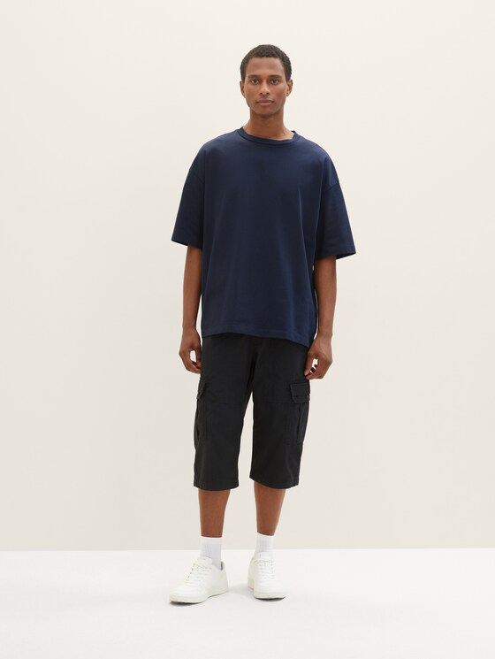 Gemusterte Cargo Shorts