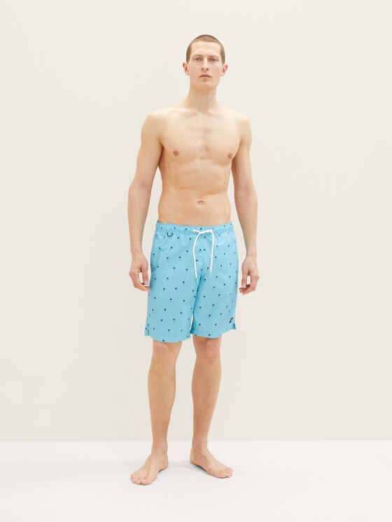 Gemusterte Badeshorts