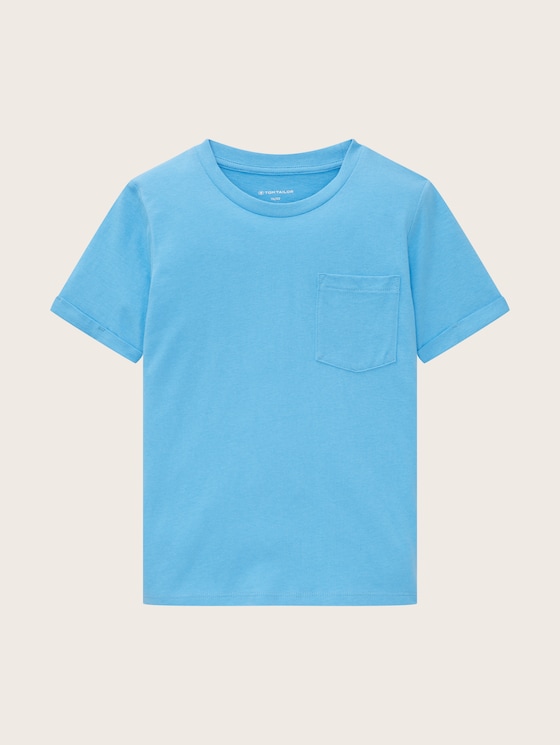 T-Shirt mit Brusttasche