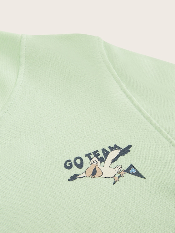 Hoodie met print