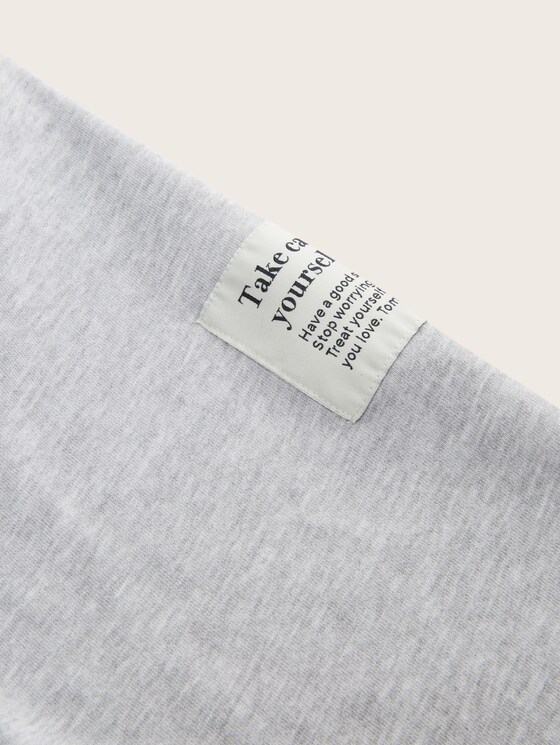 Cropped sweatjack met capuchon