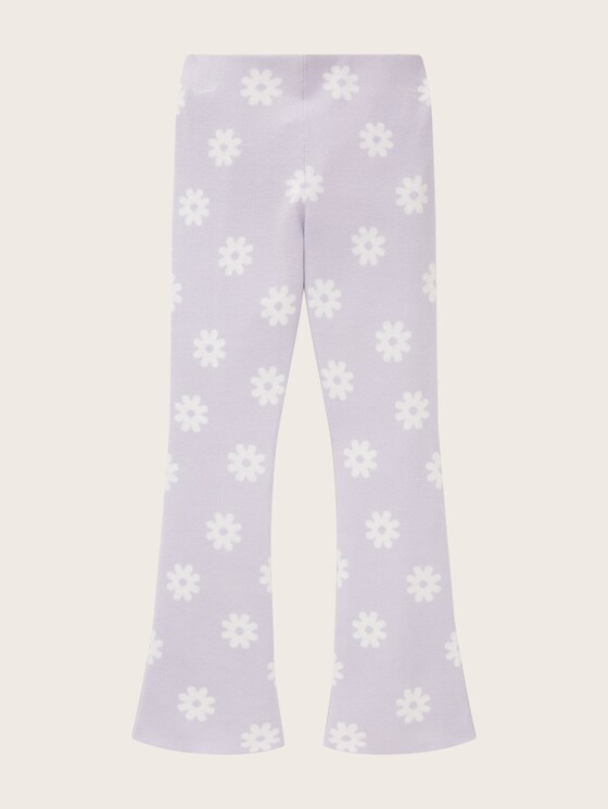 Leggings in a floral pattern