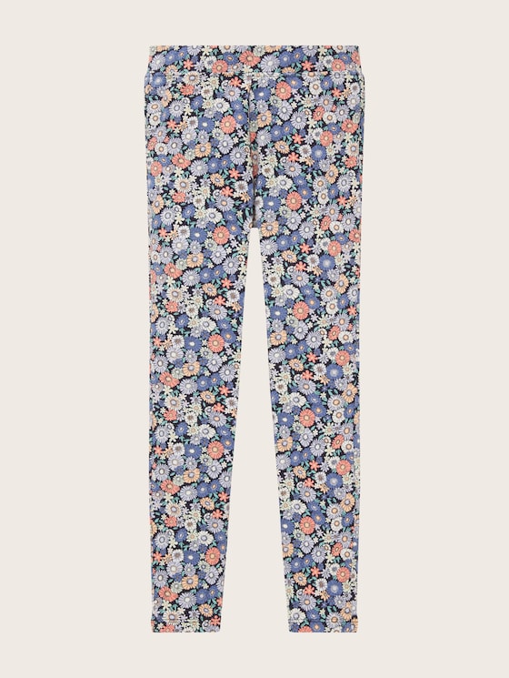 Leggings in a floral pattern
