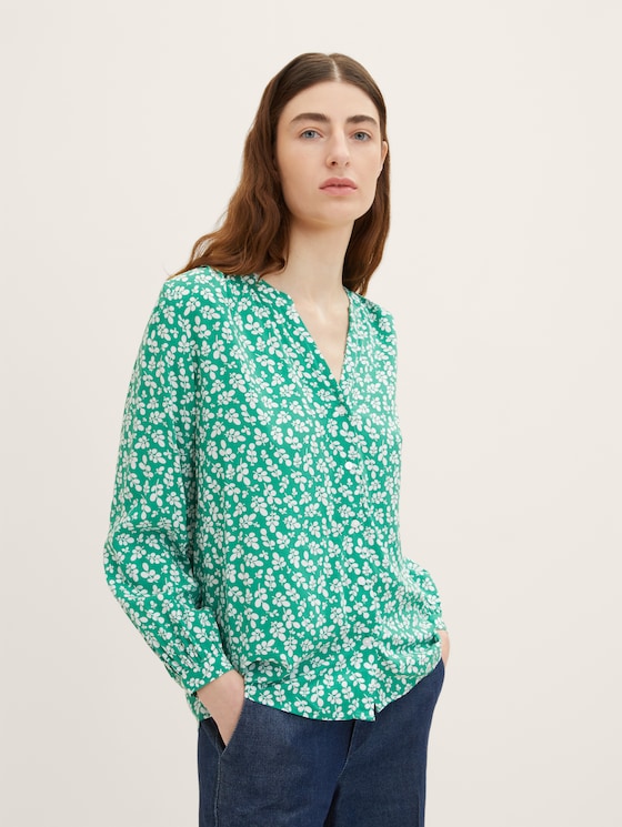 Gedessineerde blouse