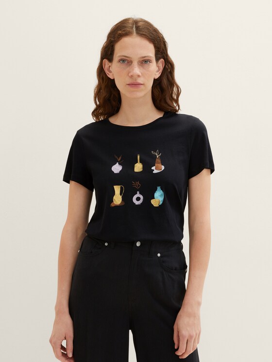 T-shirt met print
