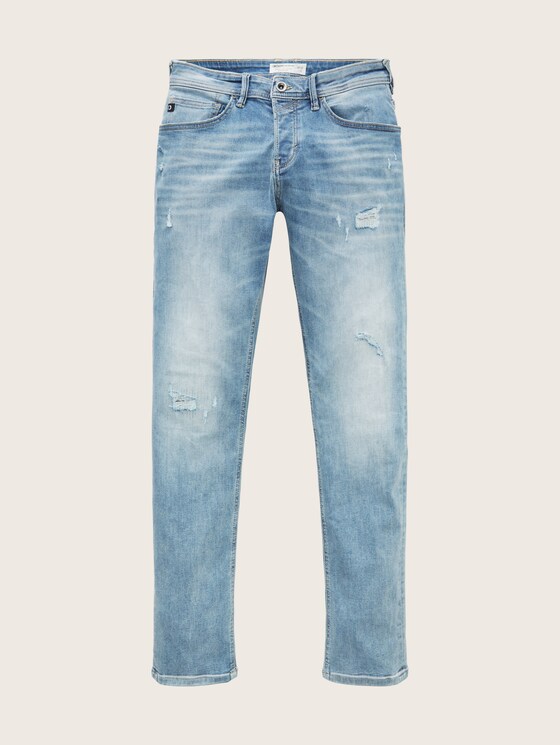 Tom tailor piers super slim best sale blue denim