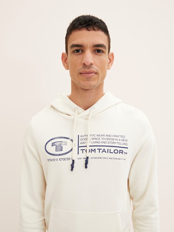 Sweat à capuche avec logo