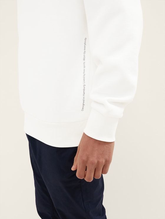 Sweatshirt mit Logoprint