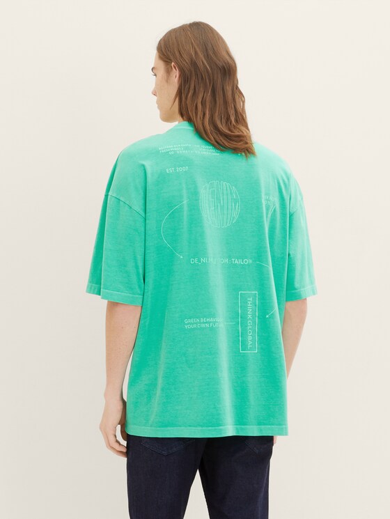 Oversized T-Shirt mit Print 