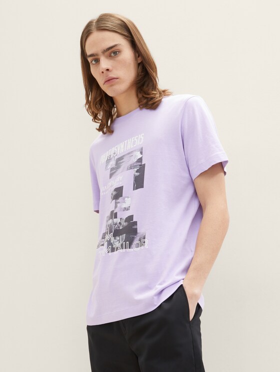T-Shirt mit Foto-Print