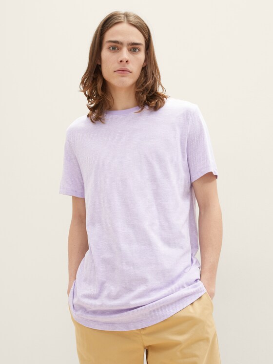 Gestreiftes Long T-Shirt
