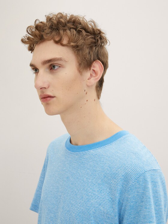 Gestreiftes Long T-Shirt