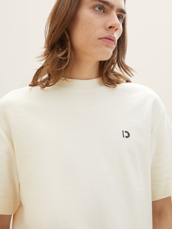 Oversized T-Shirt mit Struktur