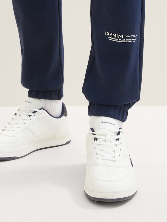 Jogginghose mit Logoprint