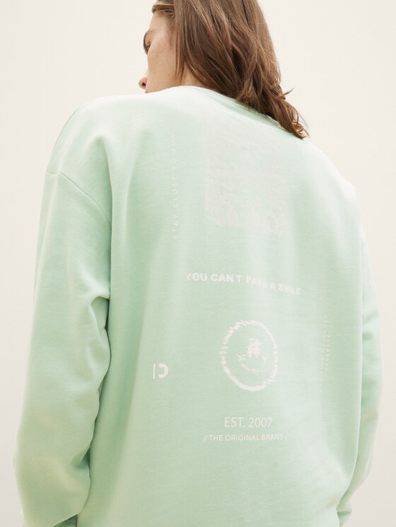 Sweatshirt with a print