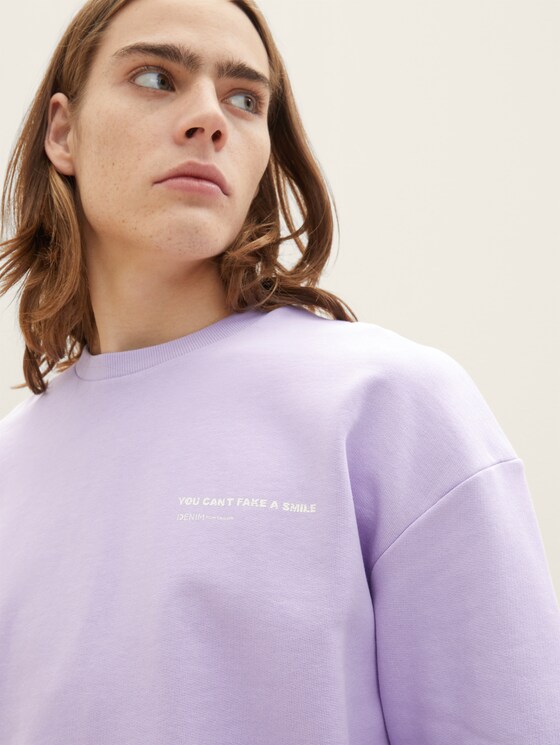 Sweatshirt with a print